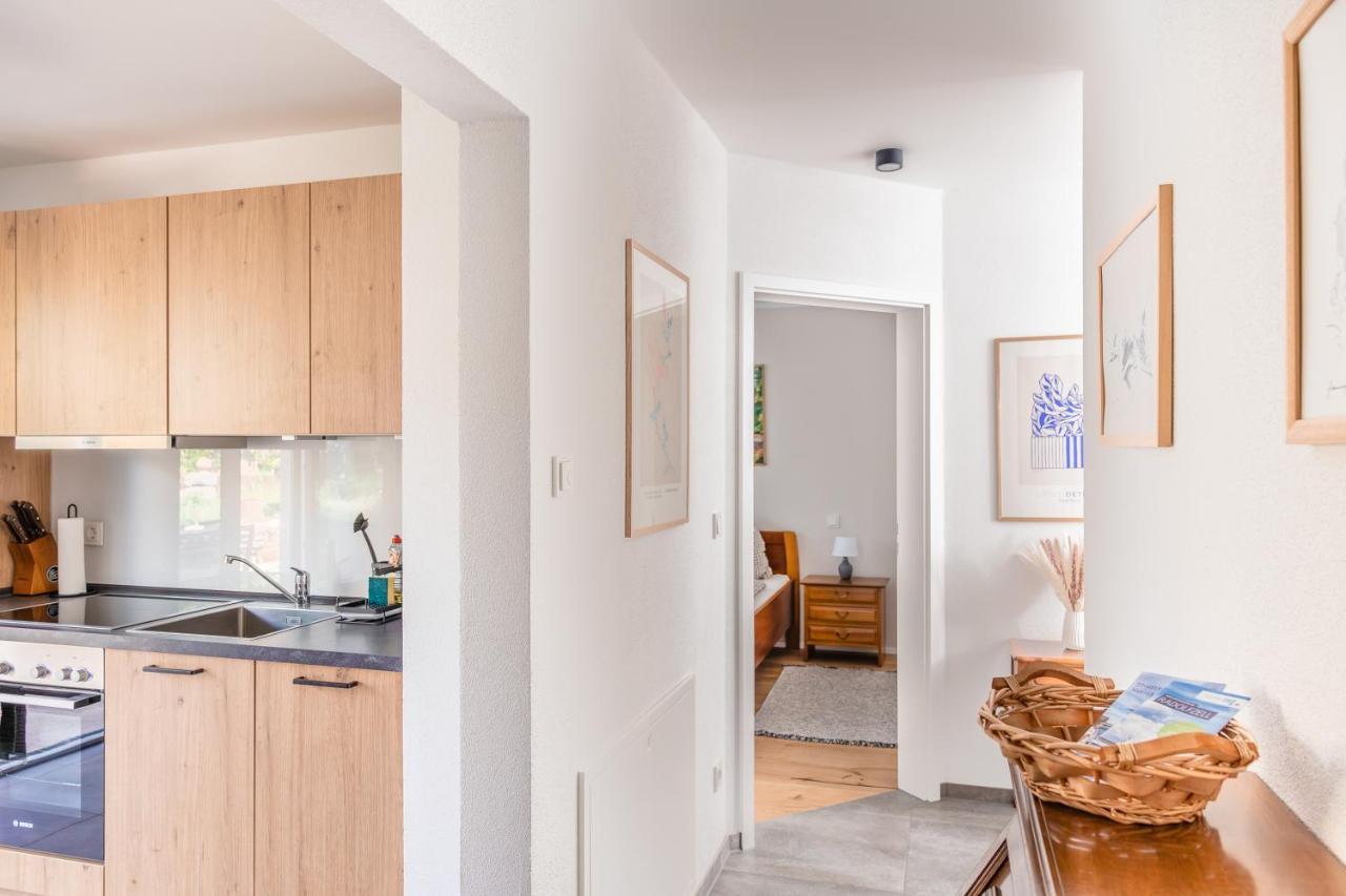 Ferienwohnung `Pinie`auf dem Bodanrück Radolfzell am Bodensee Exterior foto